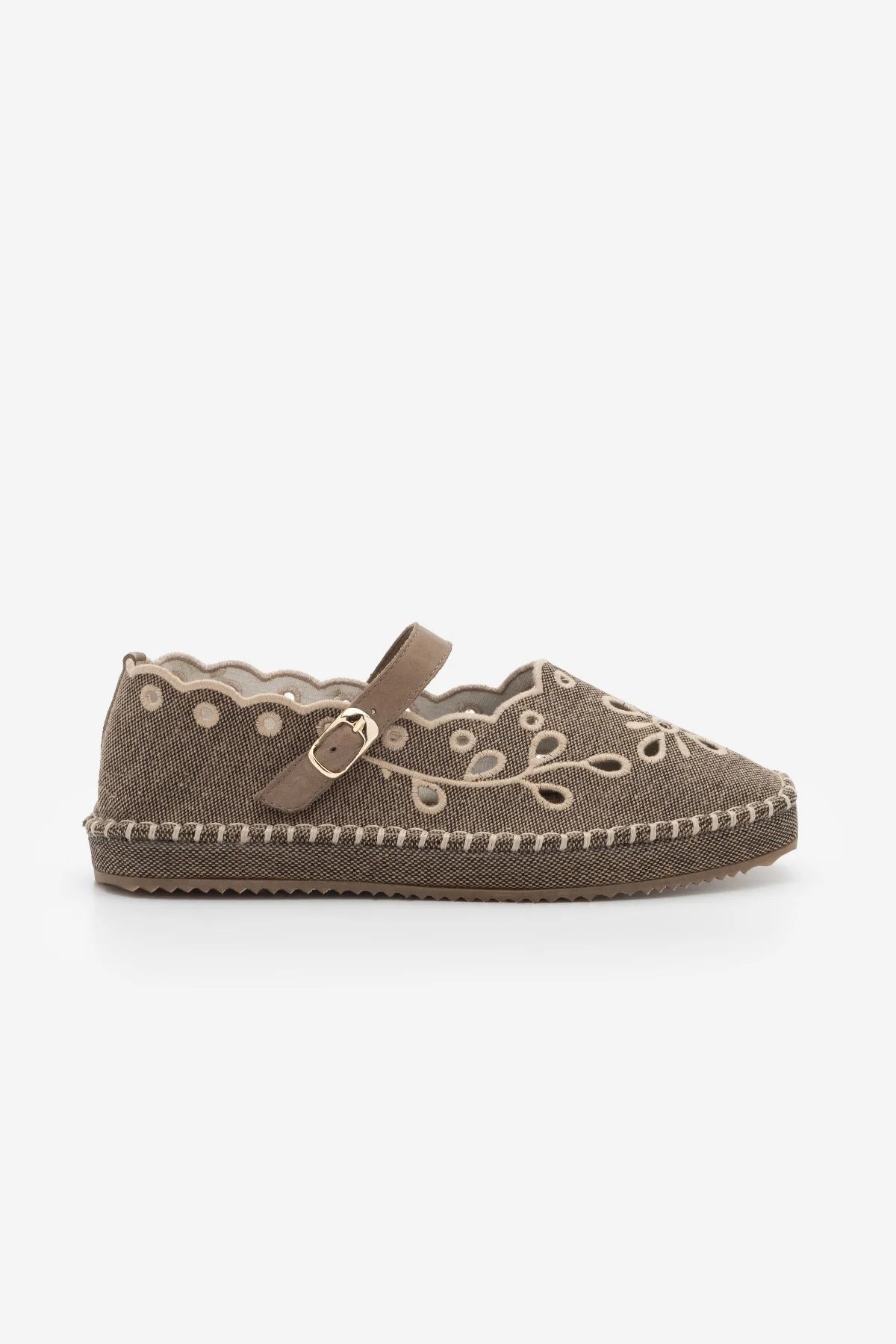 Forven Mink Linen Women’s Embroidered Strapped Jute Espadrille Ballet Flats | Ballet Flats | FOOTWEAR | Lebbse Forven Mink Linen Women’s Embroidered Strapped Jute Espadrille Ballet Flats | Ballet Flats | FOOTWEAR | Lebbse