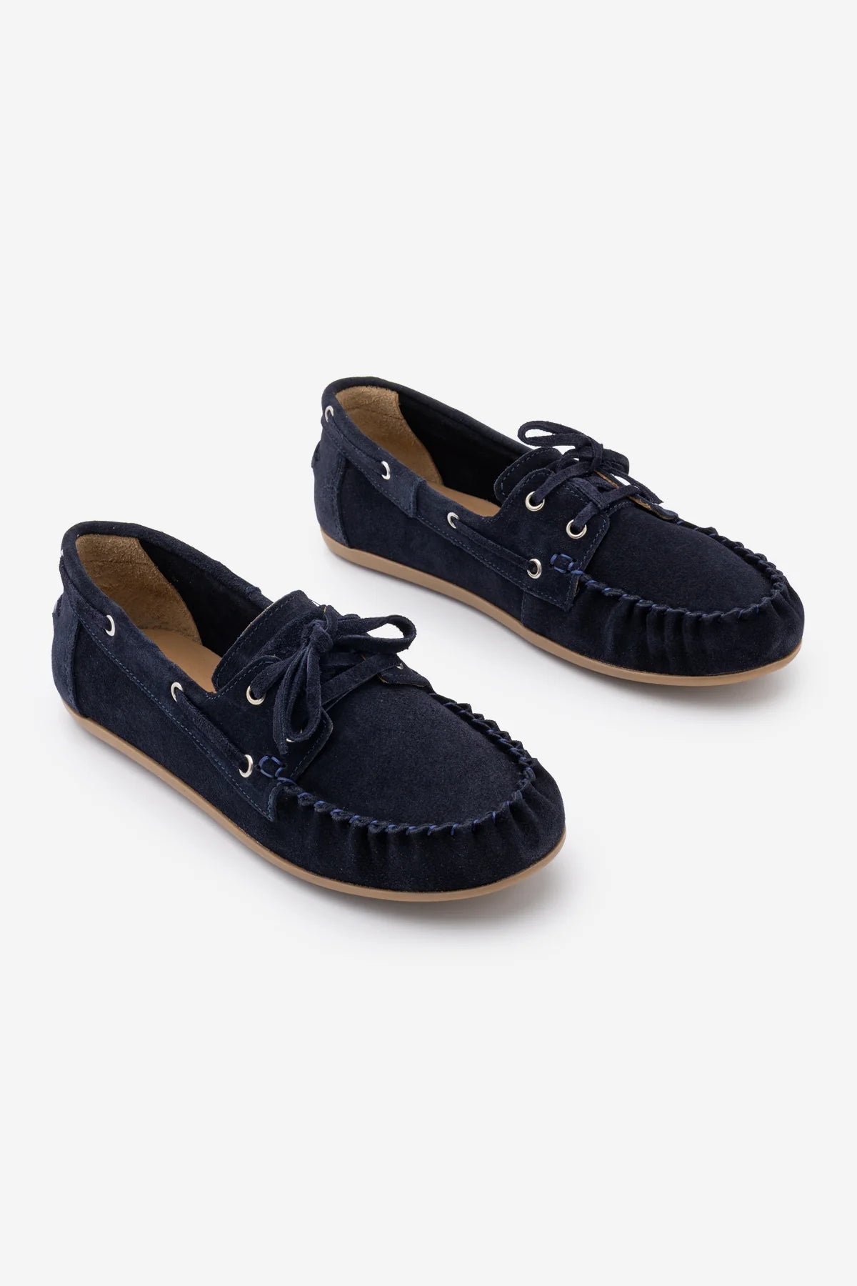 Rudez – Navy Suede Genuine Leather Loafers