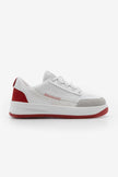 Women's Sneaker Thick Sole Sports Shoes Loske - Red