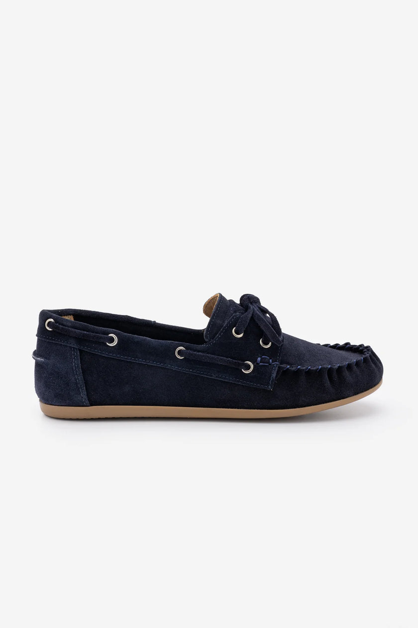 Rudez – Navy Suede Genuine Leather Loafers