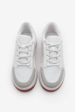 Women's Sneaker Thick Sole Sports Shoes Loske - Red