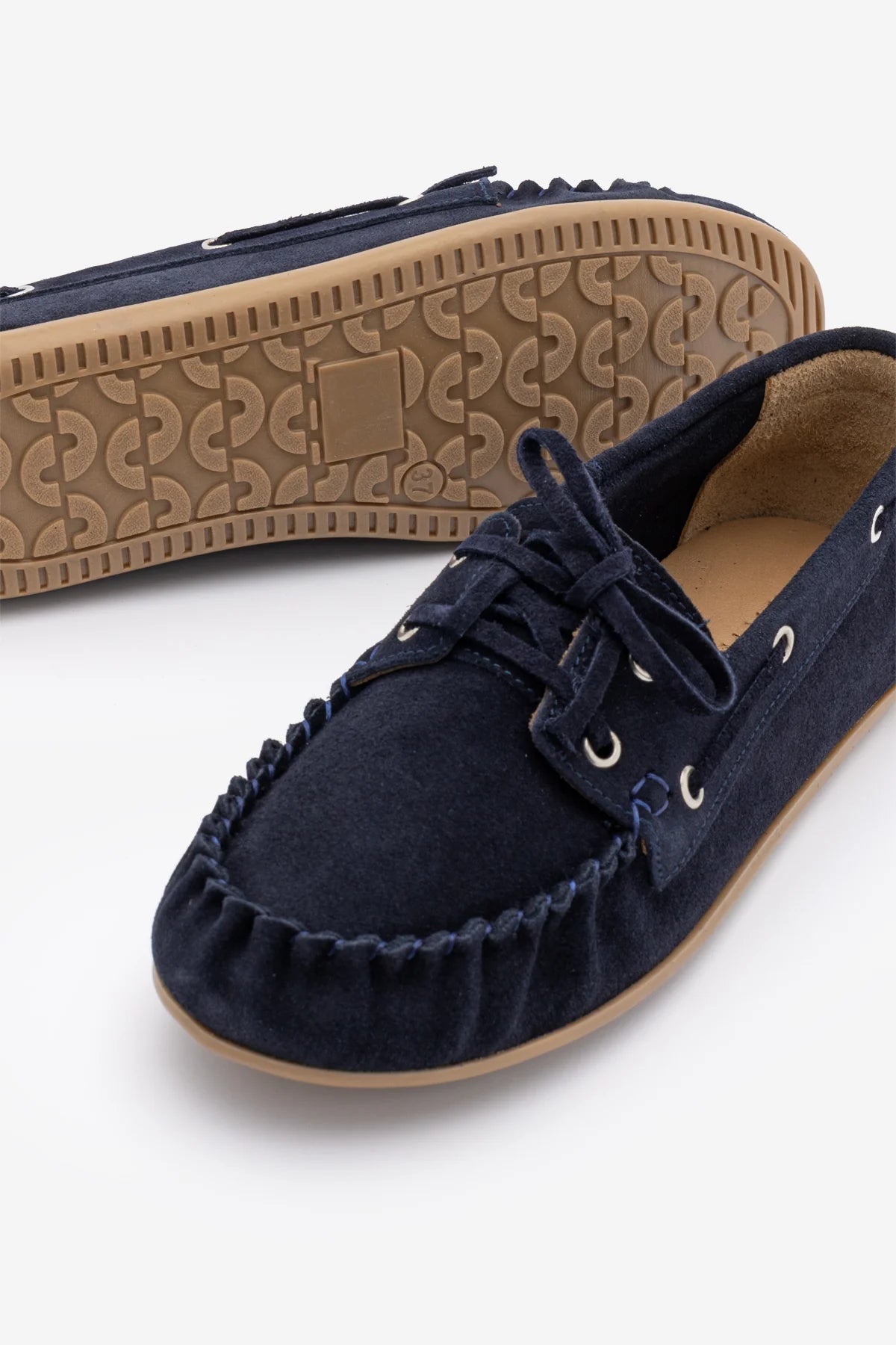 Rudez – Navy Suede Genuine Leather Loafers