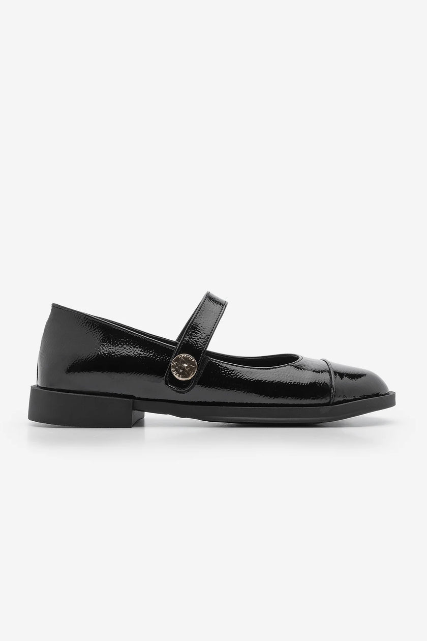 Women's Loafer Casual Shoes Valsey - Black Patent Leather