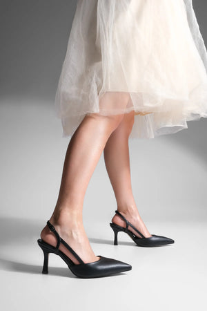 Suder Black Women’s Classic High-Heeled Shoes