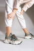 Women's Sneaker Knitted Sports Shoes Volente - Dark green