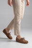 Rudez – Camel Suede Genuine Leather Loafers