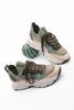 Women's Sneaker Knitted Sports Shoes Volente - Dark green