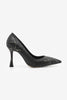 Women's Stiletto Heel Shoes Niloz - Black Snake