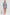 Abstract Patterned Midi Woven 100% Cotton Stripe Accessory Beach Dress