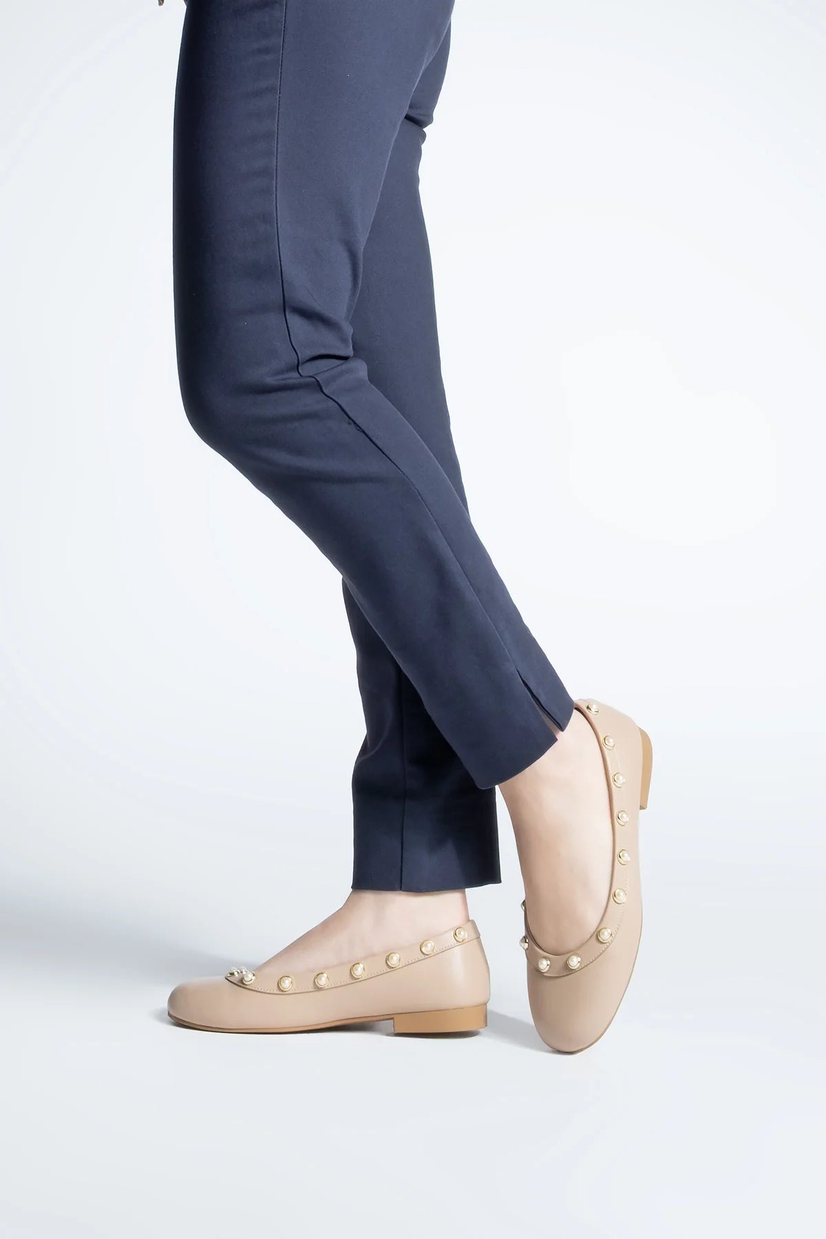 Women's Pearly Daily Ballerinas Vigat - Beige