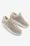 Women's Knitted Running and Walking Sneakers Norge - Beige