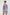 Abstract Patterned Midi Woven 100% Cotton Stripe Accessory Beach Dress