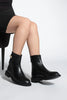 Women's Buckled Casual Boots Himpa - Black