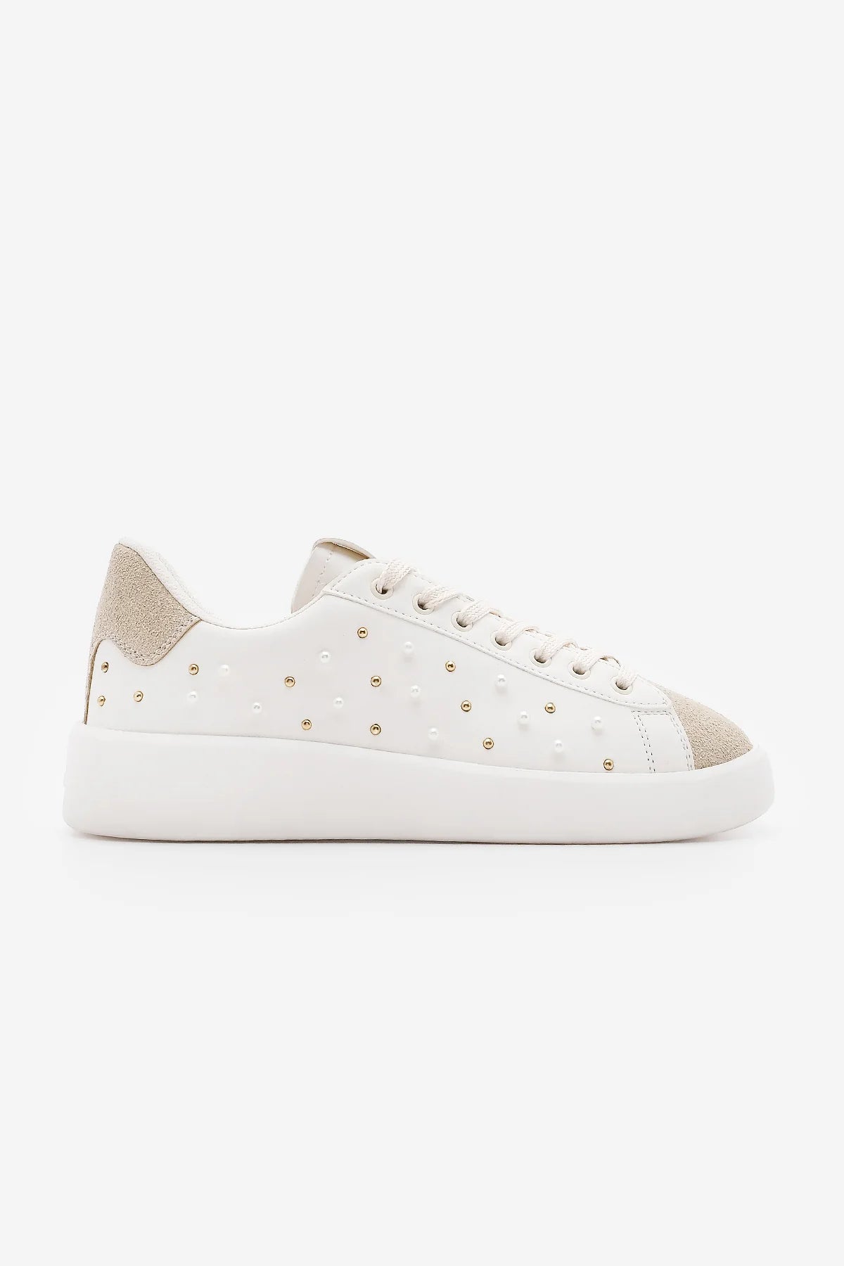 Women's Sneaker Sport Shoe Lenso - Beige