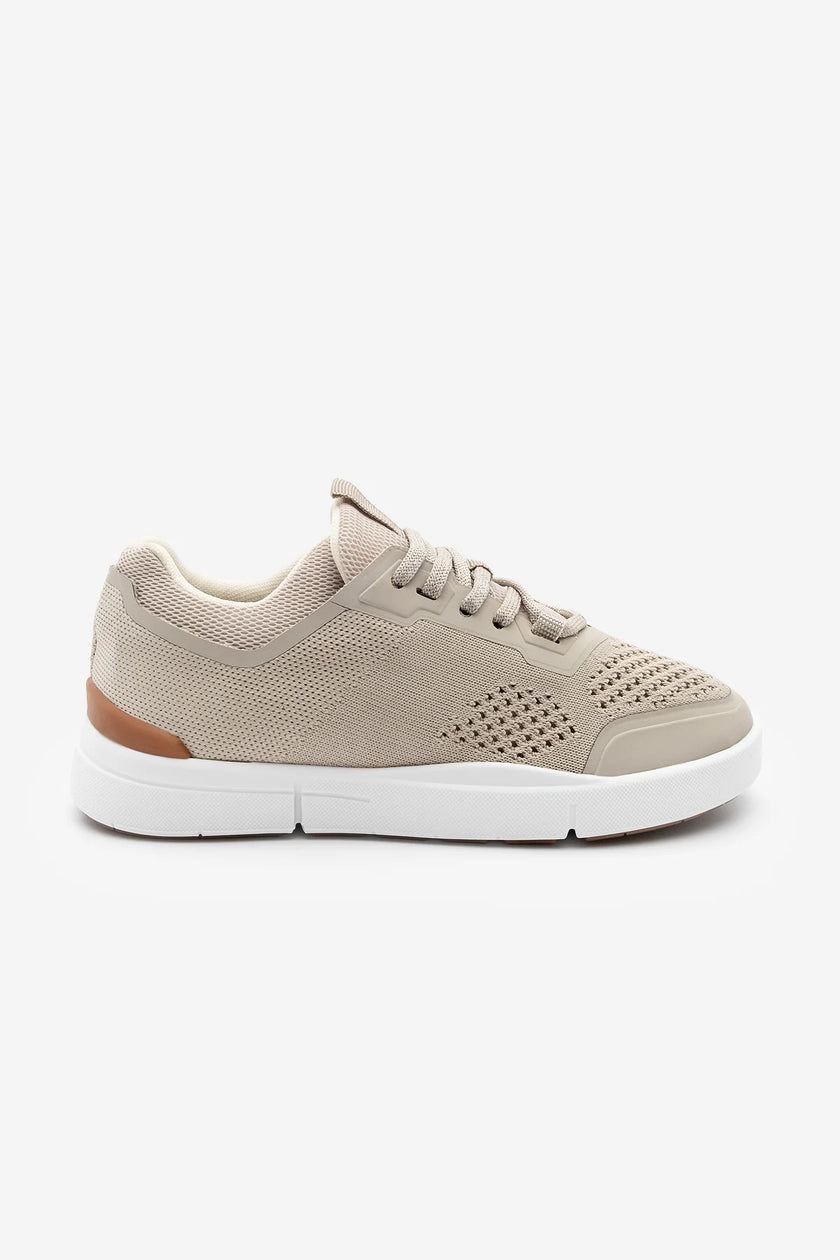 Women's Knitted Running and Walking Sneakers Norge - Beige