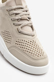 Women's Knitted Running and Walking Sneakers Norge - Beige