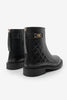 Women's Buckled Casual Boots Himpa - Black