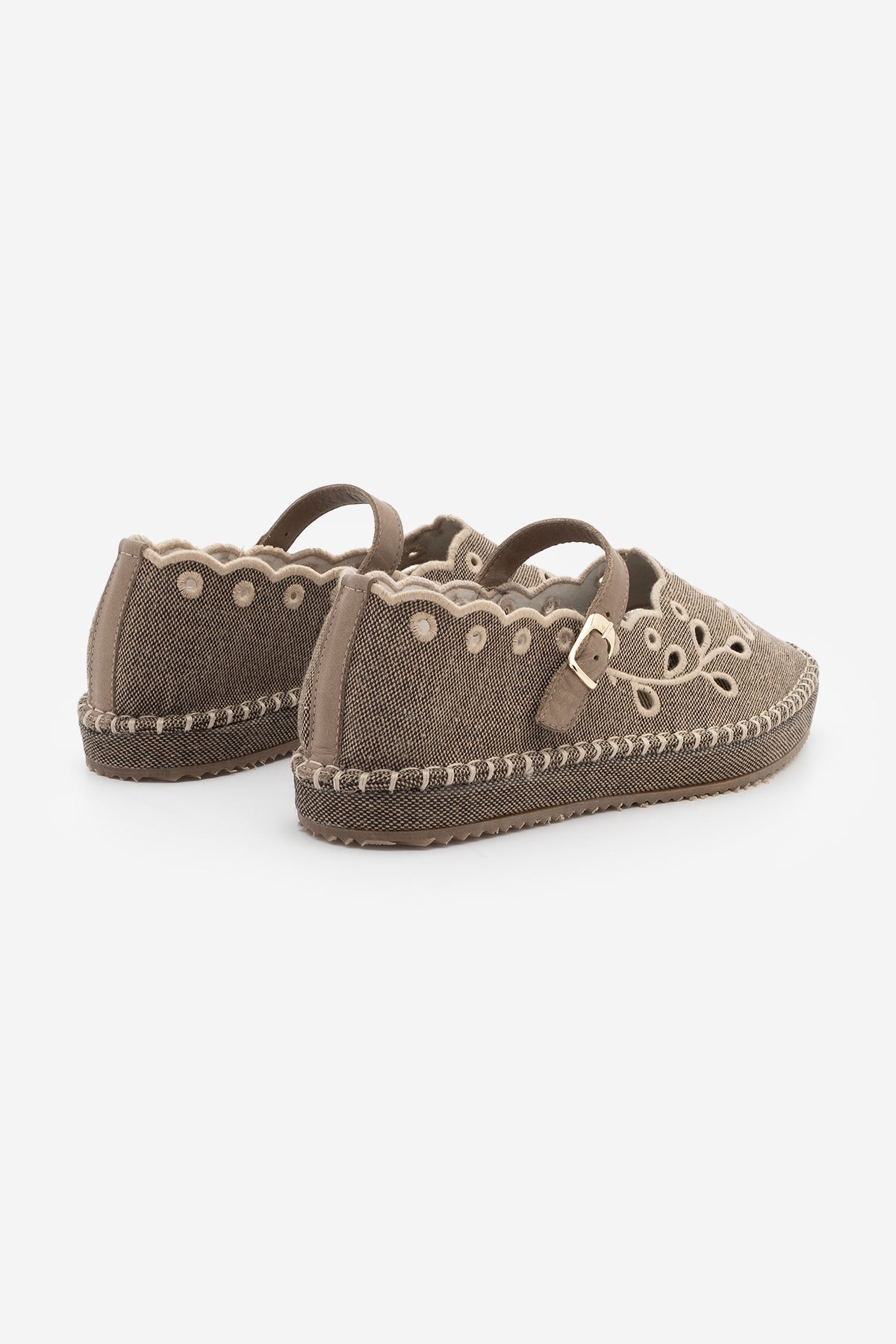 Forven Mink Linen Women’s Embroidered Strapped Jute Espadrille Ballet Flats | Ballet Flats | FOOTWEAR | Lebbse Forven Mink Linen Women’s Embroidered Strapped Jute Espadrille Ballet Flats | Ballet Flats | FOOTWEAR | Lebbse