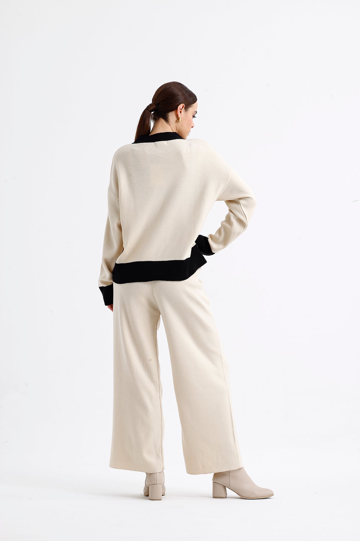 Knitted Cardigan Set Patterned | CLOTHES | Set | Lebbse Knitted Cardigan Set Patterned | CLOTHES | Set | Lebbse
