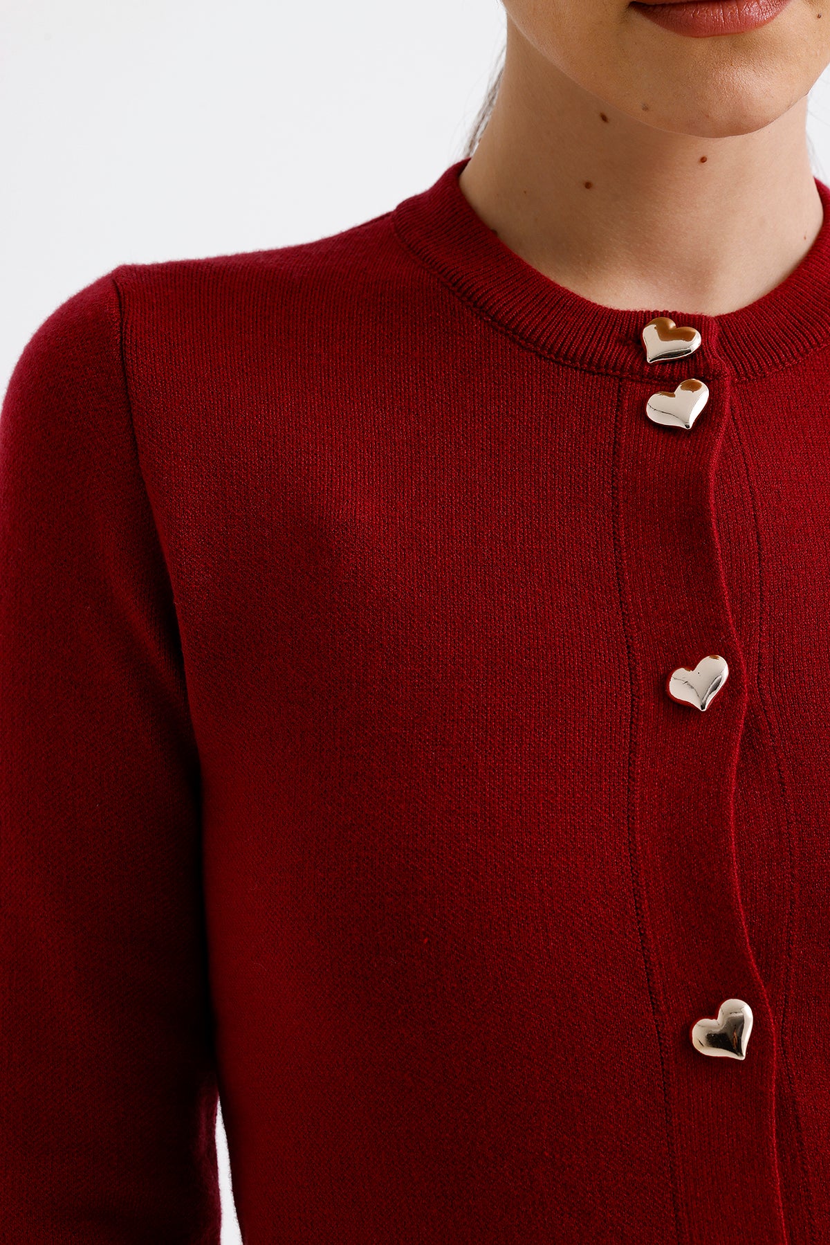 Cardigan Burgundy | CARDIGAN | CLOTHES | Lebbse Cardigan Burgundy | CARDIGAN | CLOTHES | Lebbse