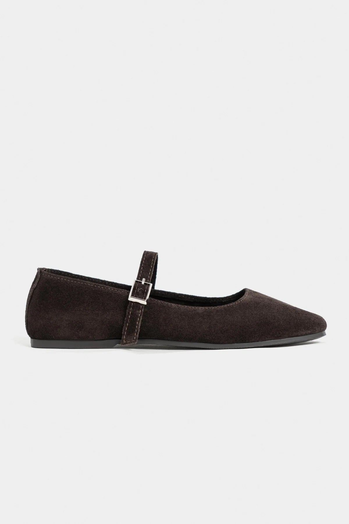 MONO Bitter Coffee Suede Genuine Leather Buckle Detail Women’s Ballet Flats | Ballet Flats | FOOTWEAR | Lebbse MONO Bitter Coffee Suede Genuine Leather Buckle Detail Women’s Ballet Flats | Ballet Flats | FOOTWEAR | Lebbse