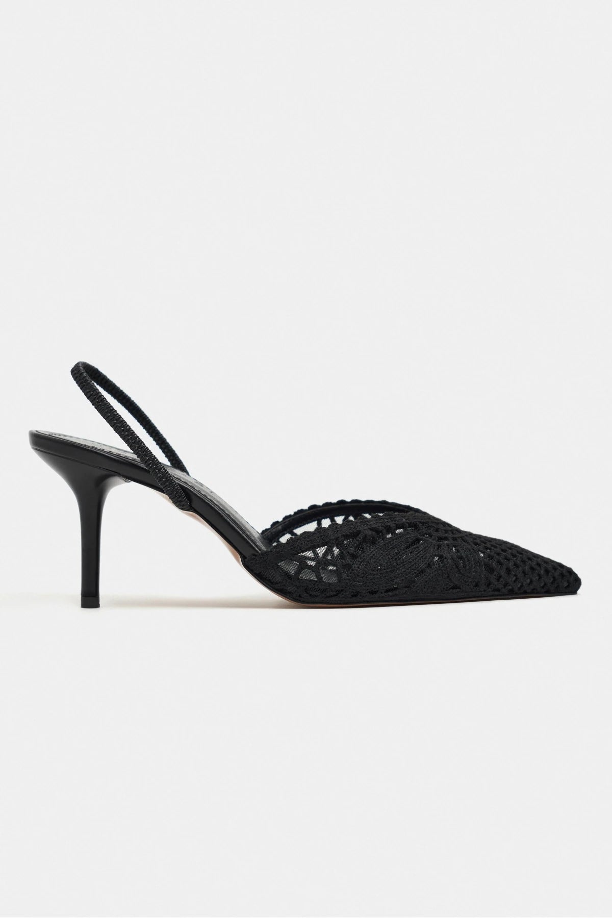 NORELY Black Knit Mesh Embroidered Slingback Women’s Heels | FOOTWEAR | Heels | Lebbse NORELY Black Knit Mesh Embroidered Slingback Women’s Heels | FOOTWEAR | Heels | Lebbse