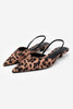 Arty Leo Satin Elastic Detail Pointed Toe Short Heeled Women's Ballerinas