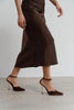 VIBE Coffee Velvet Ankle Strap Women’s Gold Heel Shoes