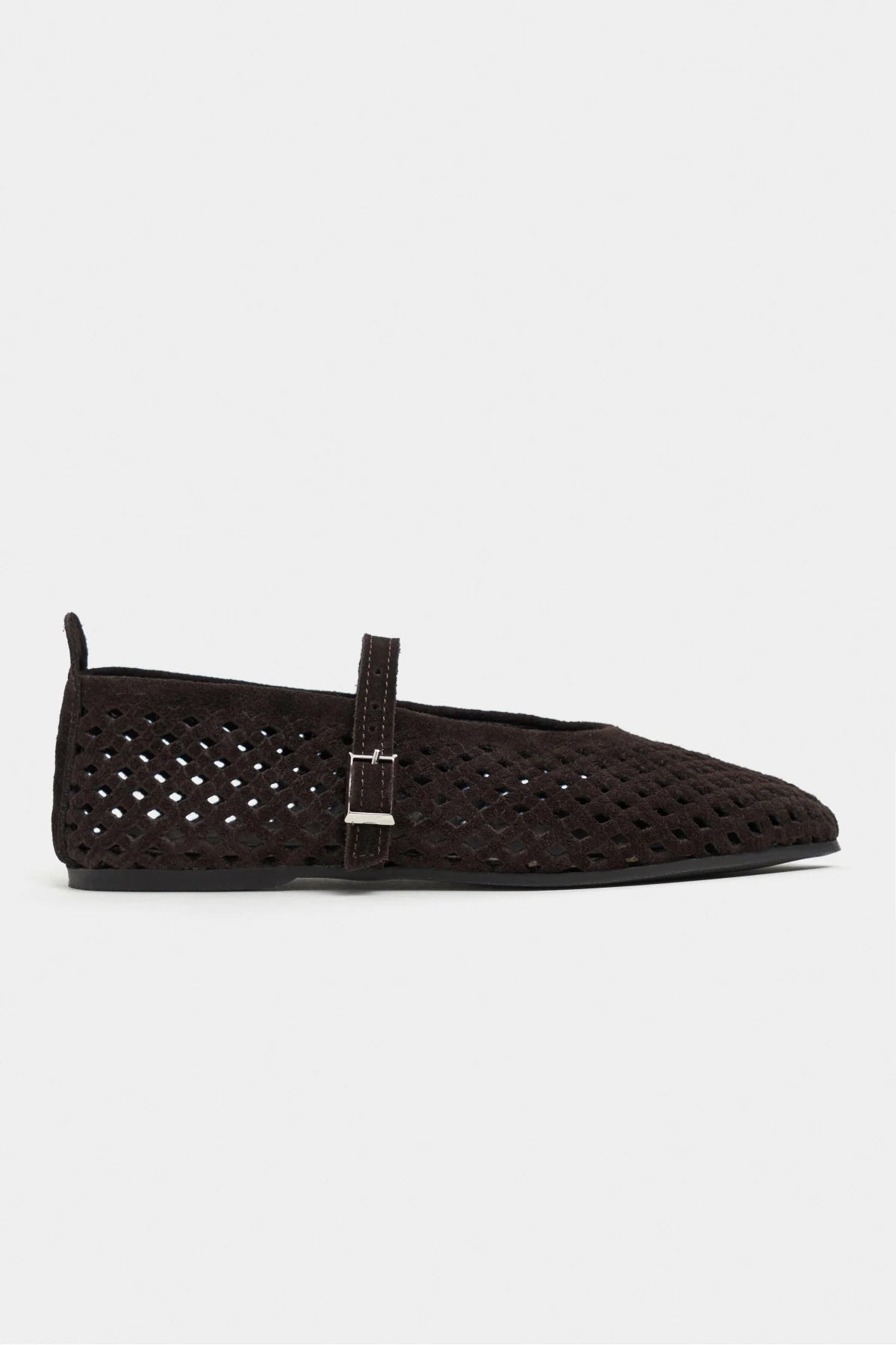 BELINDA Coffee Suede Leather Studded Buckle Detail Women’s Ballerina Flats | Ballet Flats | FOOTWEAR | Lebbse BELINDA Coffee Suede Leather Studded Buckle Detail Women’s Ballerina Flats | Ballet Flats | FOOTWEAR | Lebbse