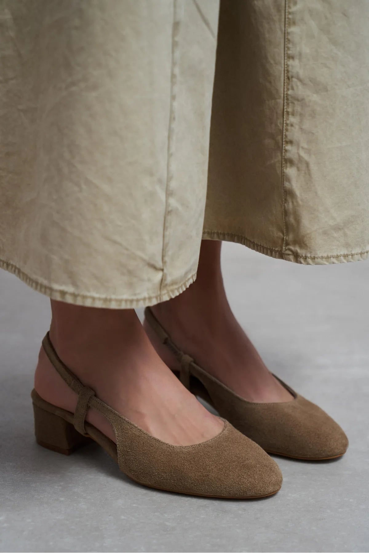 S-HARMONY Dark Beige Suede Square Toe Buckle Detail Low Heel Women’s Ballet Flats | Ballet Flats | FOOTWEAR | Lebbse S-HARMONY Dark Beige Suede Square Toe Buckle Detail Low Heel Women’s Ballet Flats | Ballet Flats | FOOTWEAR | Lebbse