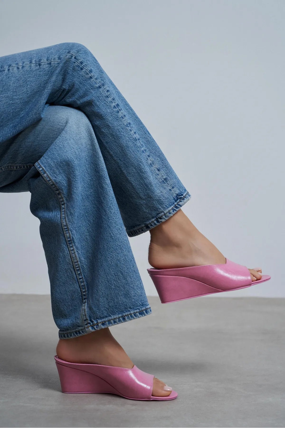 ALLISON Pink Rustic Wedge Heel Women’s Slipper's | FOOTWEAR | Slipper | Lebbse ALLISON Pink Rustic Wedge Heel Women’s Slipper's | FOOTWEAR | Slipper | Lebbse