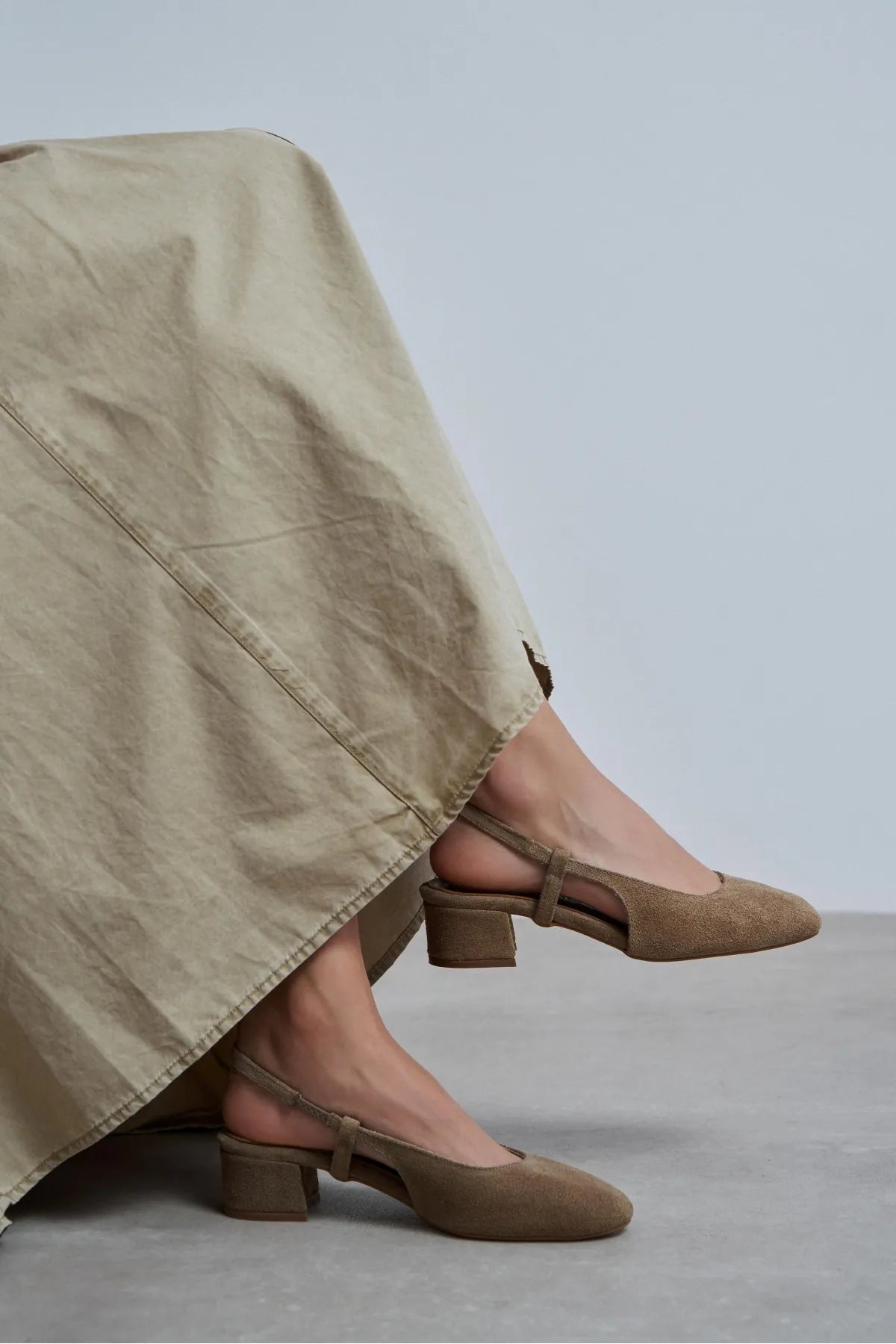S-HARMONY Dark Beige Suede Square Toe Buckle Detail Low Heel Women’s Ballet Flats | Ballet Flats | FOOTWEAR | Lebbse S-HARMONY Dark Beige Suede Square Toe Buckle Detail Low Heel Women’s Ballet Flats | Ballet Flats | FOOTWEAR | Lebbse