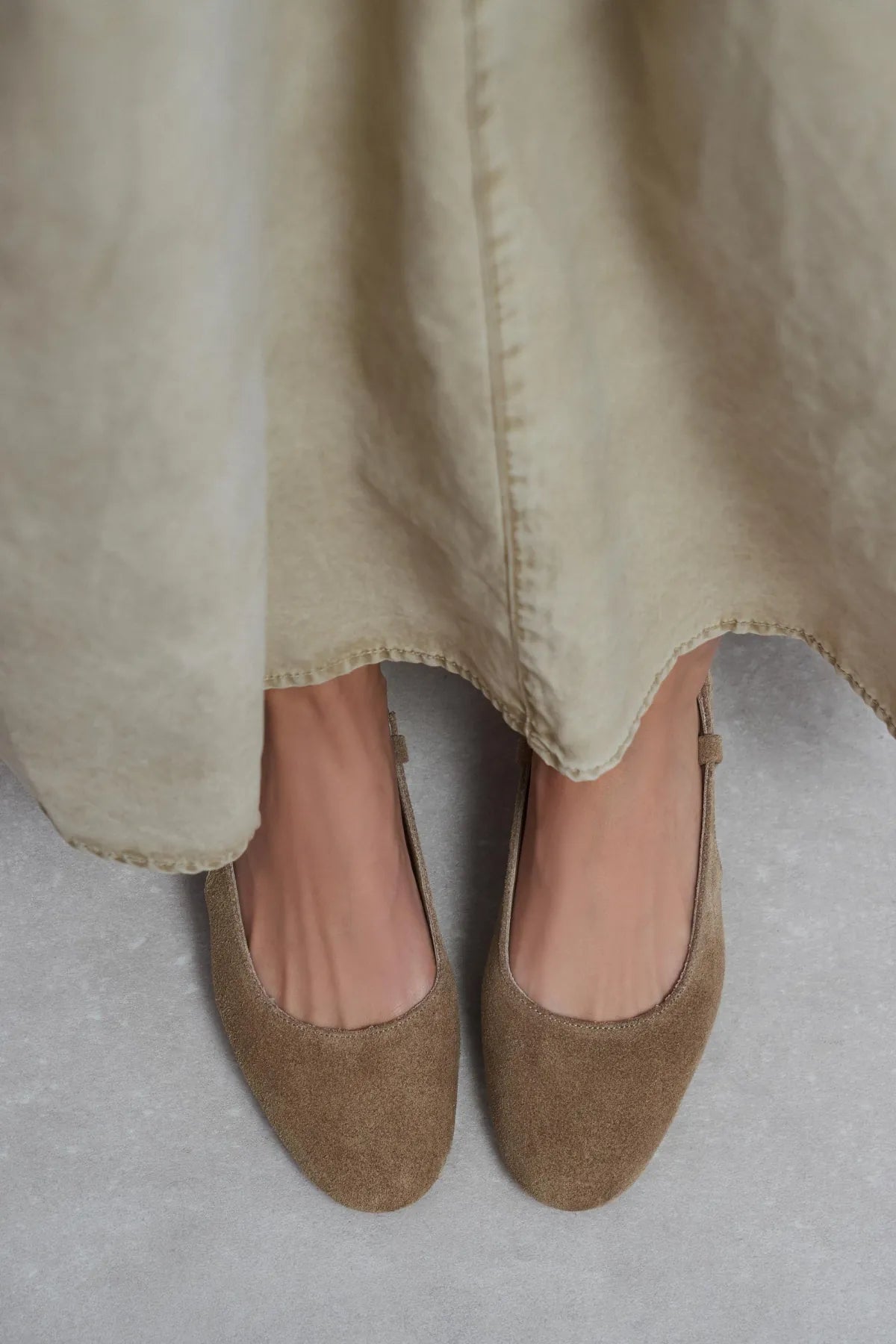 S-HARMONY Dark Beige Suede Square Toe Buckle Detail Low Heel Women’s Ballet Flats | Ballet Flats | FOOTWEAR | Lebbse S-HARMONY Dark Beige Suede Square Toe Buckle Detail Low Heel Women’s Ballet Flats | Ballet Flats | FOOTWEAR | Lebbse