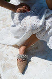 Fomax Wicker Pearl Women's Slippers