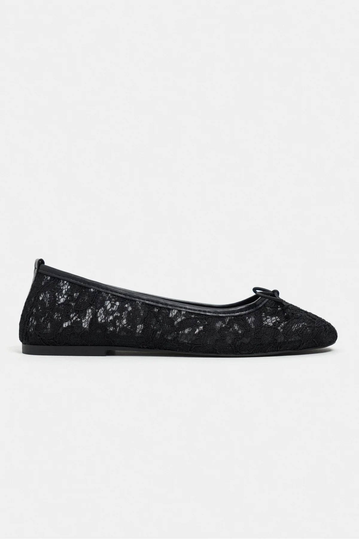 MAGNI Black Lace Embroidered Bow Detail Women’s Ballet Flats | Ballet Flats | FOOTWEAR | Lebbse MAGNI Black Lace Embroidered Bow Detail Women’s Ballet Flats | Ballet Flats | FOOTWEAR | Lebbse