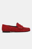 MISTY Red Suede Genuine Leather Women’s Loafer