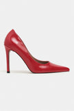 LUNARA Red Rustic Pointed Toe Women’s Stiletto Heels