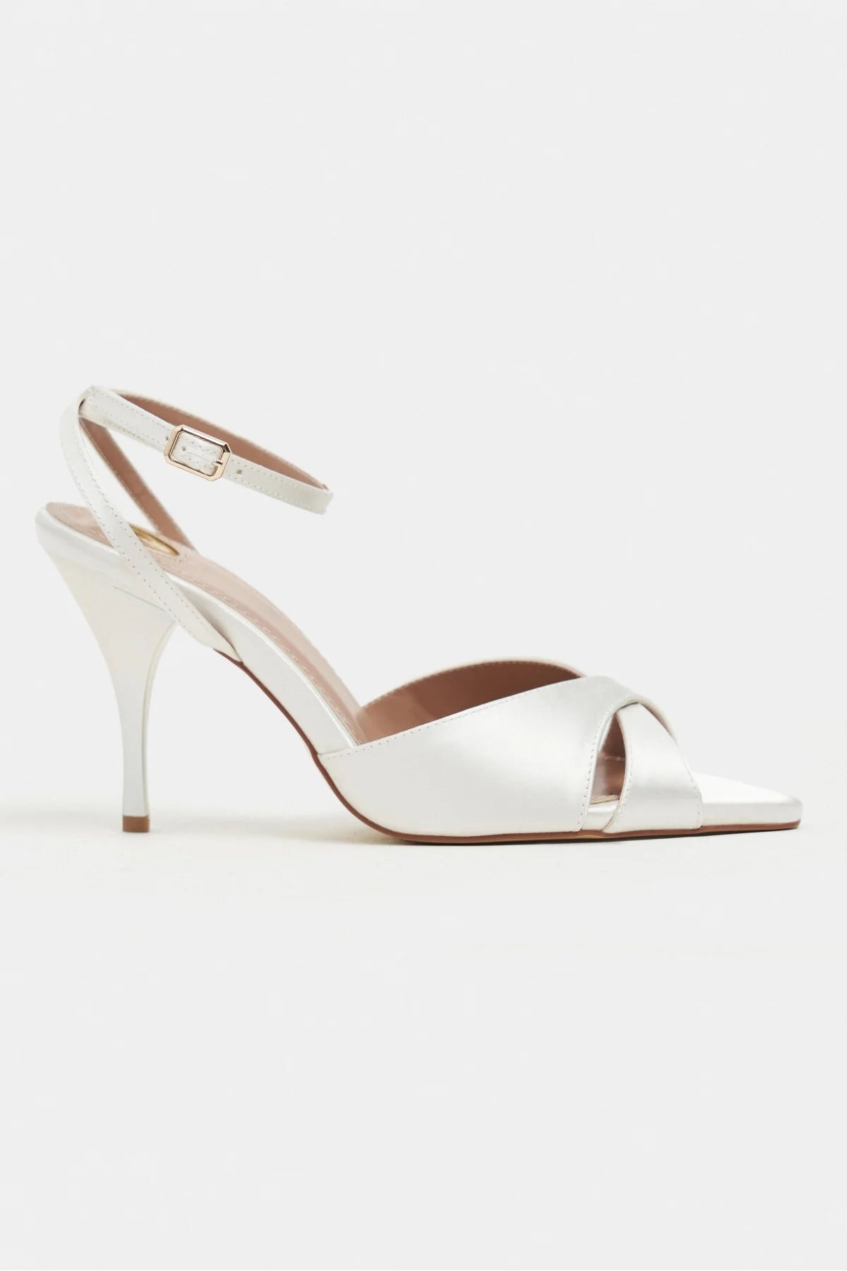 MONICA Pearl Satin Ankle Strap Detail Women’s Stiletto Heels | FOOTWEAR | Heels | Lebbse MONICA Pearl Satin Ankle Strap Detail Women’s Stiletto Heels | FOOTWEAR | Heels | Lebbse