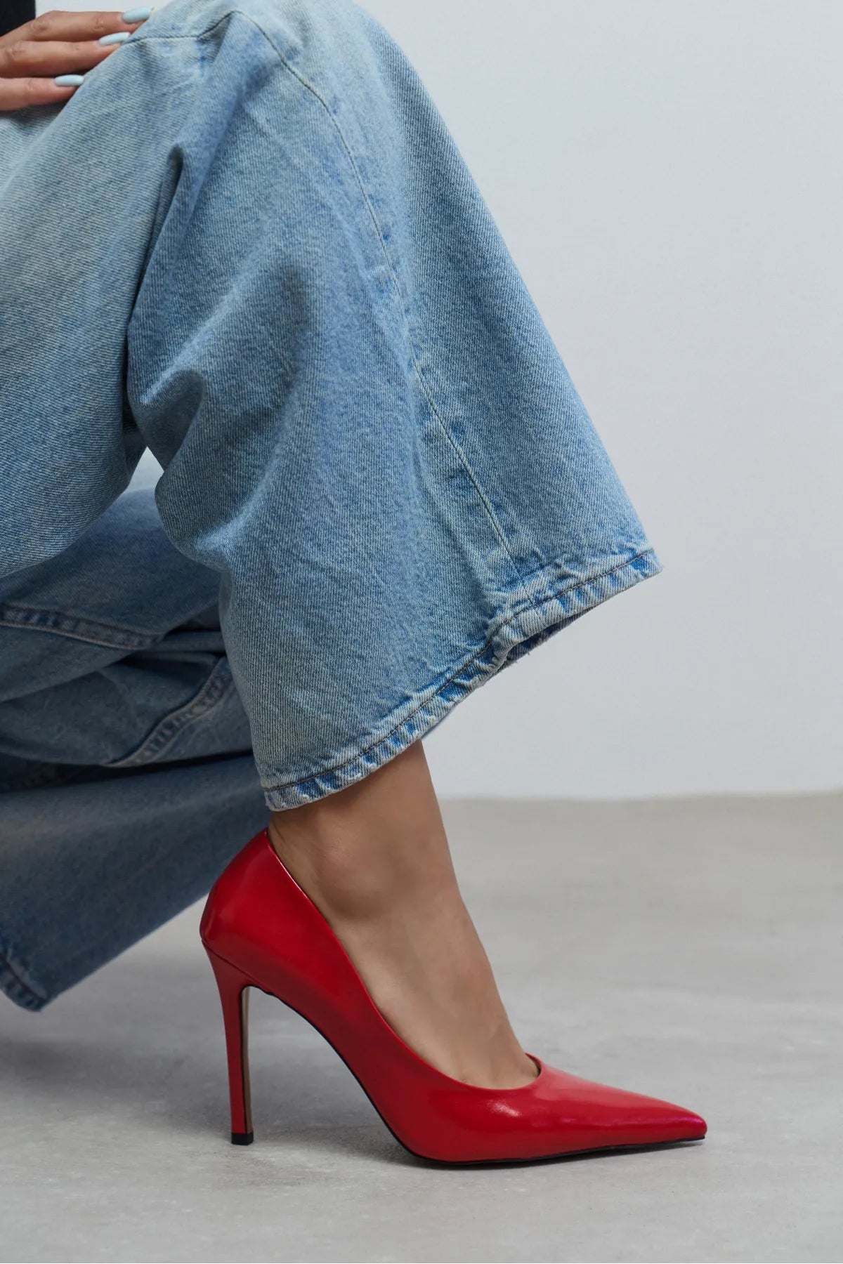LUNARA Red Rustic Pointed Toe Women’s Stiletto Heels | FOOTWEAR | Heels | Lebbse LUNARA Red Rustic Pointed Toe Women’s Stiletto Heels | FOOTWEAR | Heels | Lebbse