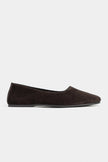 ROSEL Bitter Coffee Genuine Leather Women’s Ballet Flats
