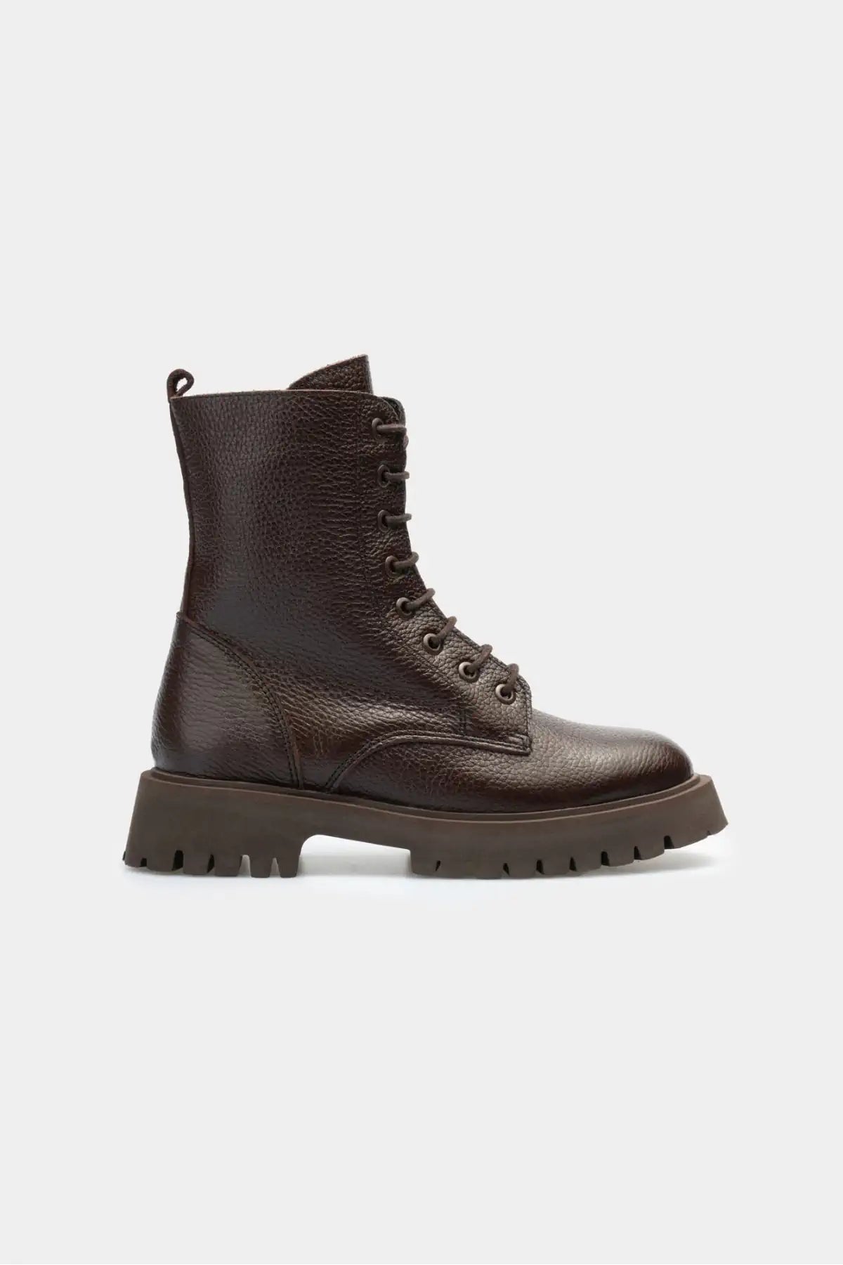 TEMPEST BROWN GENUINE LEATHER LACE-UP WOMEN'S COMBAT BOOTS | Boots | FOOTWEAR | Lebbse TEMPEST BROWN GENUINE LEATHER LACE-UP WOMEN'S COMBAT BOOTS | Boots | FOOTWEAR | Lebbse
