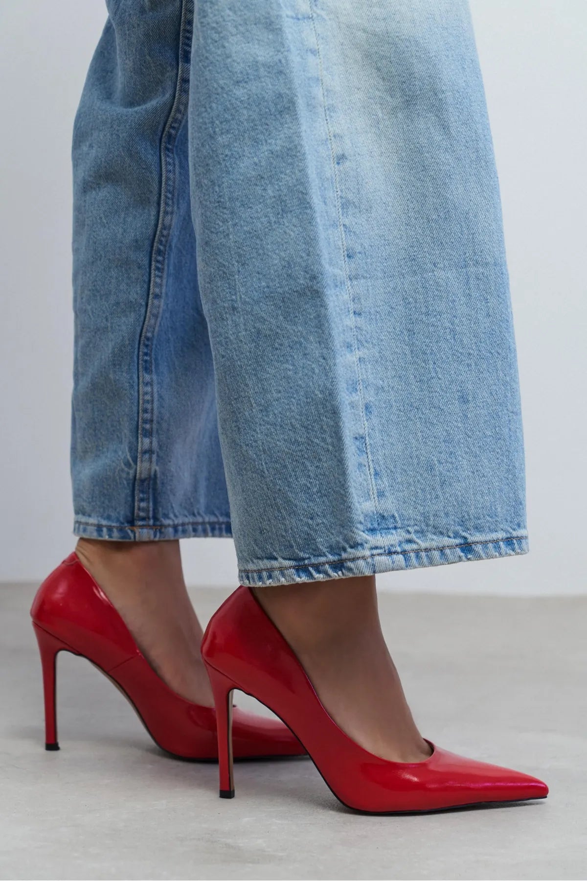 LUNARA Red Rustic Pointed Toe Women’s Stiletto Heels | FOOTWEAR | Heels | Lebbse LUNARA Red Rustic Pointed Toe Women’s Stiletto Heels | FOOTWEAR | Heels | Lebbse
