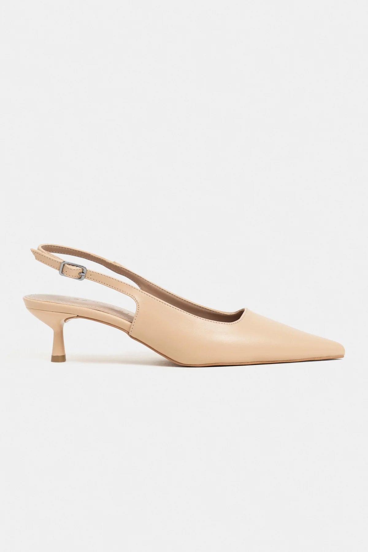 DIPSY Nude Matte Buckle Detail Pointed-Toe Women’s High-Heel Shoes | FOOTWEAR | Heels | Lebbse DIPSY Nude Matte Buckle Detail Pointed-Toe Women’s High-Heel Shoes | FOOTWEAR | Heels | Lebbse