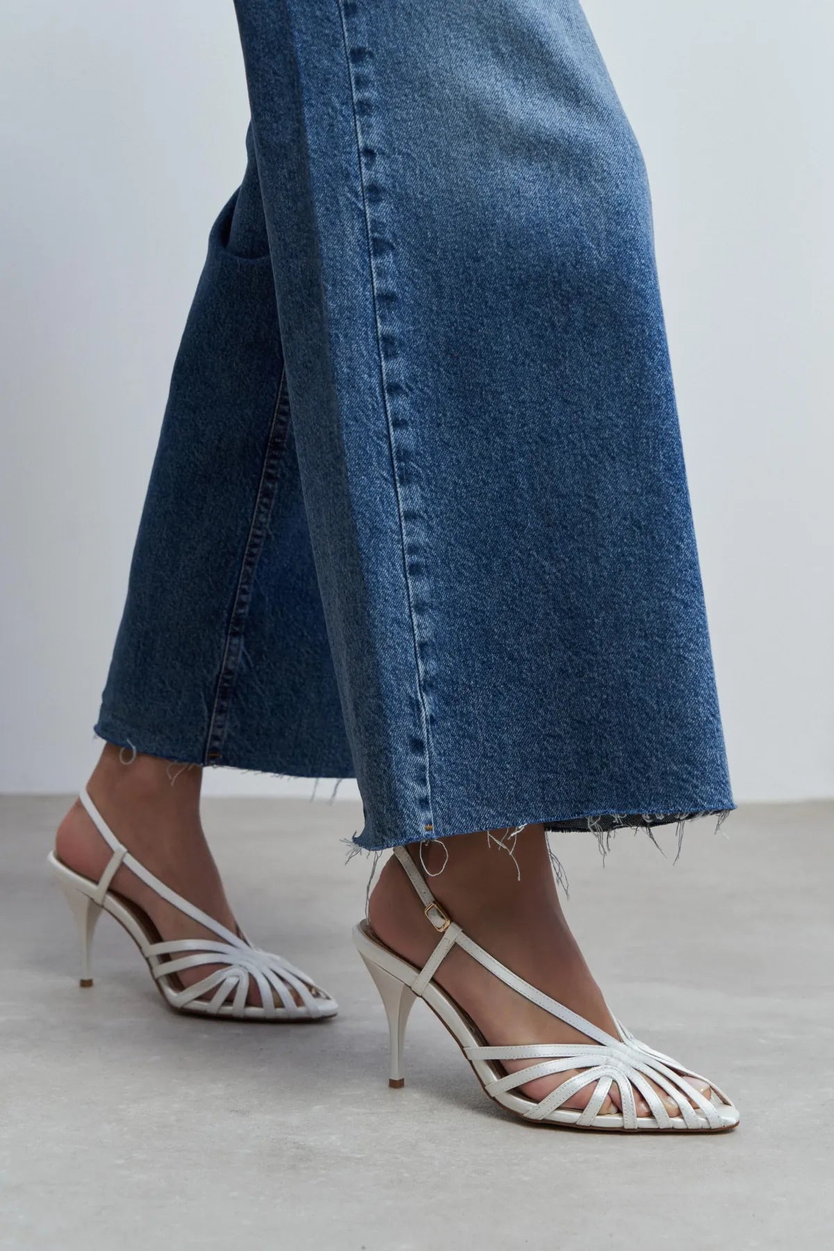 ERYU Pearl Satin Open-Toe Cage Detail Women’s High-Heel Shoes | FOOTWEAR | Heels | Lebbse ERYU Pearl Satin Open-Toe Cage Detail Women’s High-Heel Shoes | FOOTWEAR | Heels | Lebbse