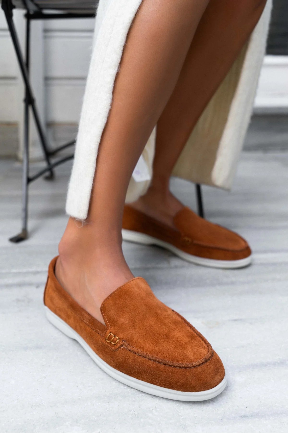 VAYNE Tan Genuine Leather Flat Women’s Ballet Flats | Apparel & Accessories > Shoes > Flats | Ballet Flats | FOOTWEAR | Lebbse VAYNE Tan Genuine Leather Flat Women’s Ballet Flats | Apparel & Accessories > Shoes > Flats | Ballet Flats | FOOTWEAR | Lebbse