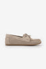 MATRIN Beige Suede Genuine Leather Women’s Loafer