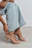 VESPER NUDE PATENT TRANSPARENT FRONT HIGH HEEL WOMEN’S SHOES
