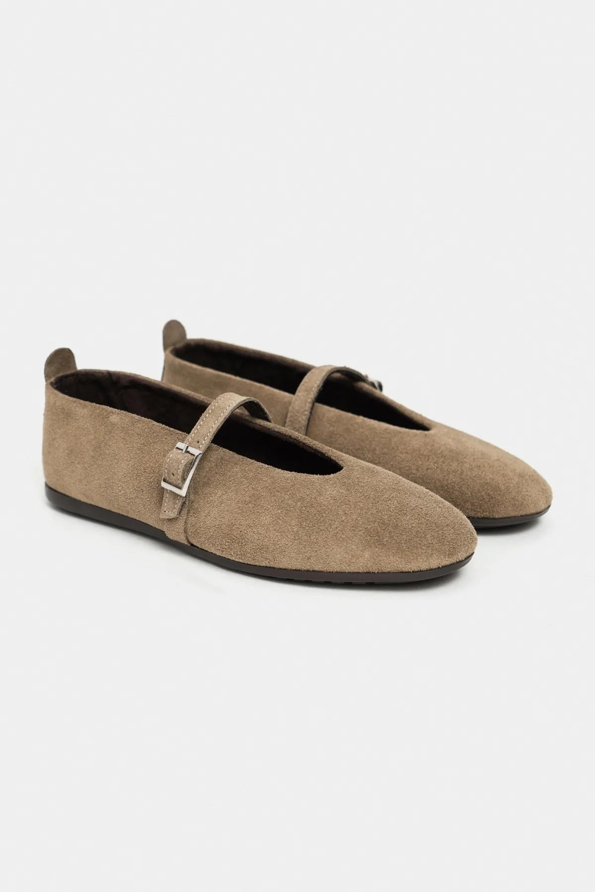 MERA Rome Beige Suede Buckle Detail Genuine Leather Women’s Flat Ballet Shoes | Ballet Flats | FOOTWEAR | Lebbse MERA Rome Beige Suede Buckle Detail Genuine Leather Women’s Flat Ballet Shoes | Ballet Flats | FOOTWEAR | Lebbse