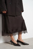 TINKY Coffee Rustic Pointed Toe Women’s Low Heel Shoes