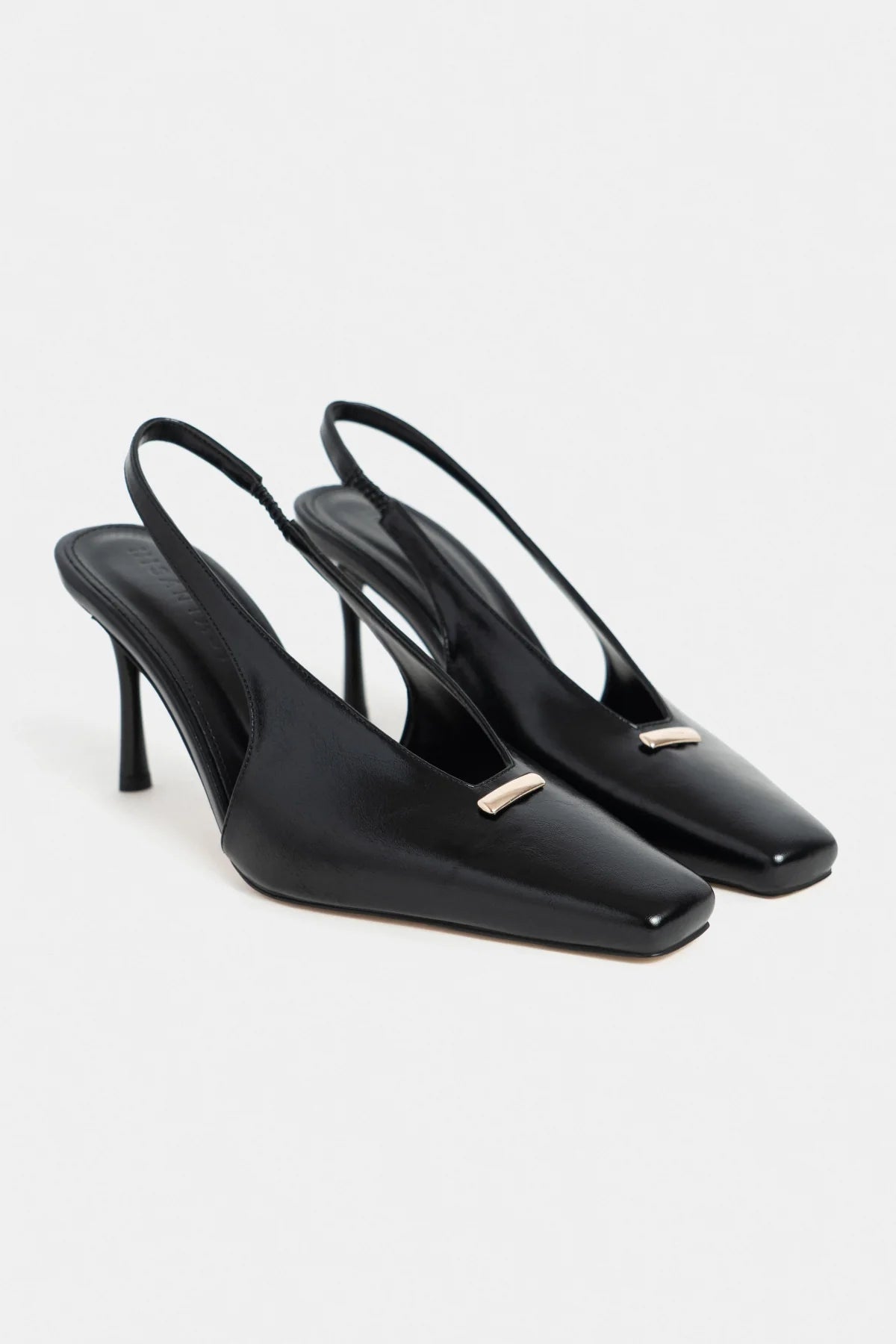 TIGY Black Rustic Patterned Closed Toe Back Strap Buckle Detail Women’s Heel Shoes | FOOTWEAR | Heels | Lebbse TIGY Black Rustic Patterned Closed Toe Back Strap Buckle Detail Women’s Heel Shoes | FOOTWEAR | Heels | Lebbse